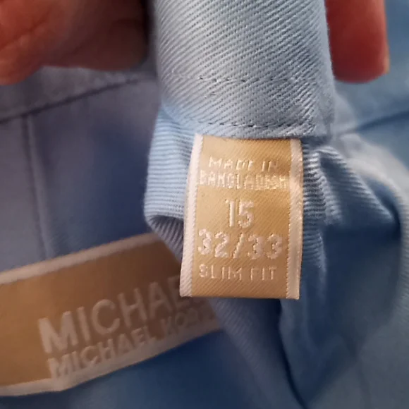 MICHAEL KORS - (15 - 32/33) - Slim Fit. Light Blue. Great Condition. - Picture 10 of 10